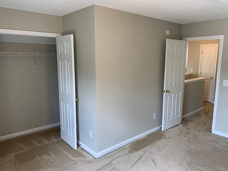 2nd bedroom facing parking lot
