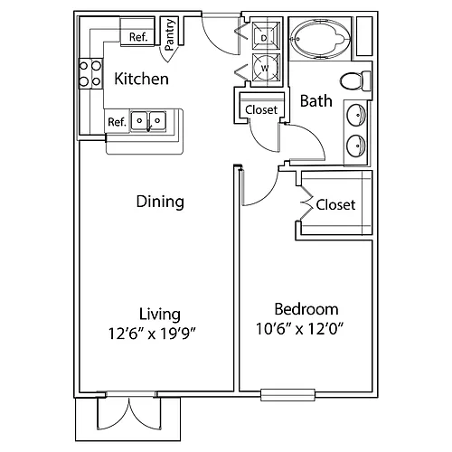 Floor plan A2