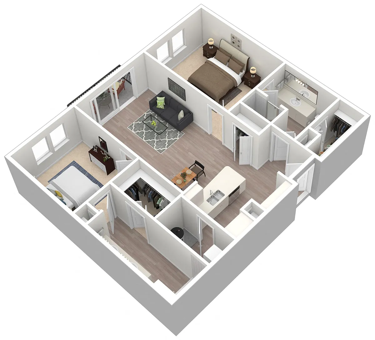 Floor plan B1 - WALTER