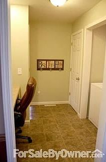 Laundry Room
						:
						lots of cupboard space,a coat closet,and a countertop for a desk or folding area