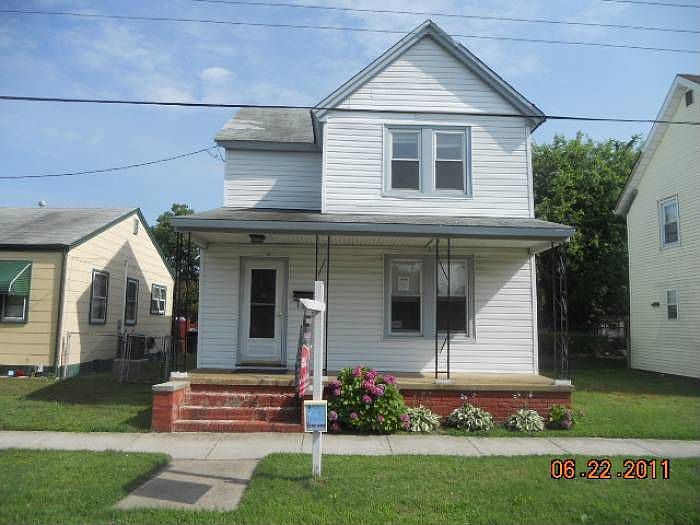 The front of the house
