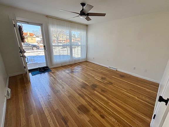 Front living room with coat closet
