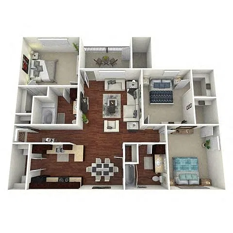 Floor plan TCHEFUNCTE