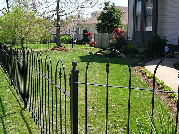 The front of the house