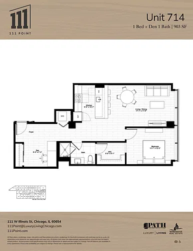 Floor plan 714