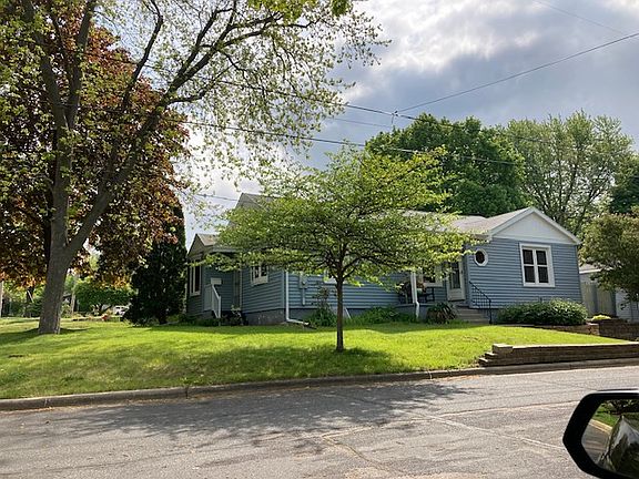 Shared patio with outdoor furniture