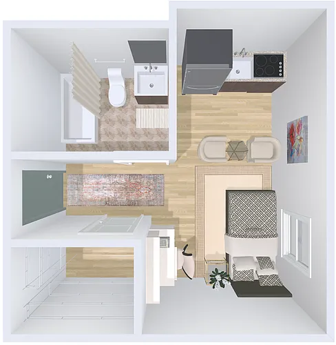 Floor plan studio 20