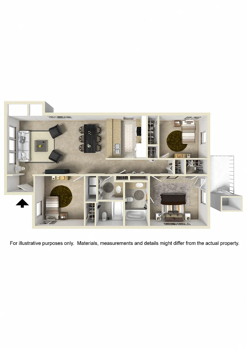 Floor plan Granite Colfax