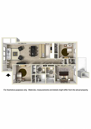 Floor plan Granite Colfax