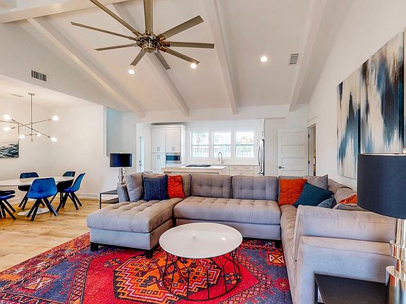 Living; dining room& kitchen