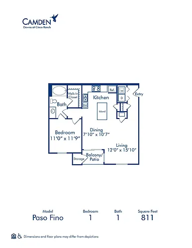 Floor plan Paso Fino