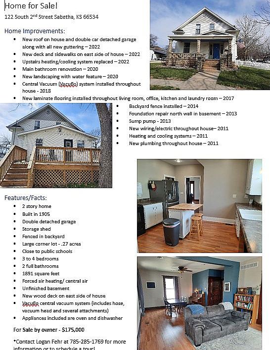 122 S 2nd St, Sabetha, KS 66534 Zillow