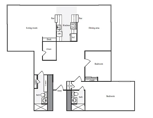 Floor plan B2