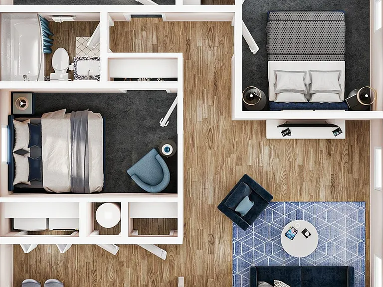 3BR/1BA - C2 3BR/1BA - C2