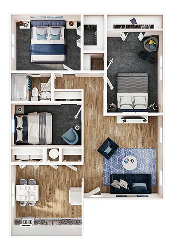 Floor plan Monarch