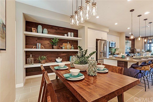 Not actual home, image from model home - home may vary. Dining Room
