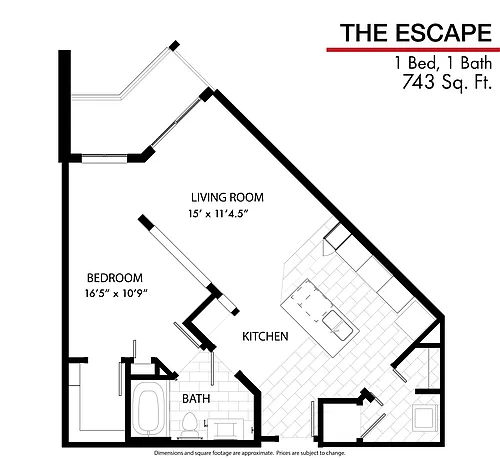Floor plan Escape
