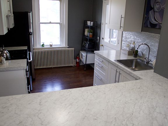Kitchen (view from living room)