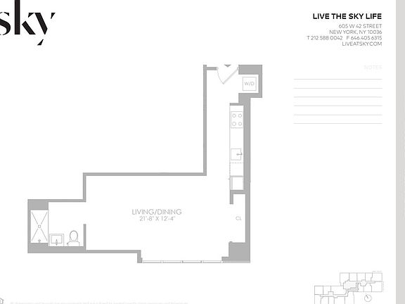 2nd image of 605 W 42nd St Ph 2L
