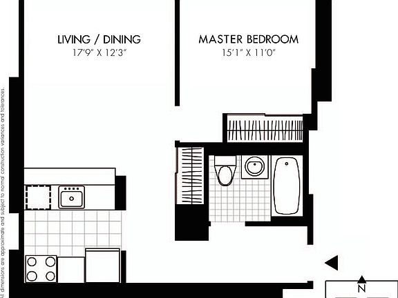 2nd image of 317 W 61st St #8D