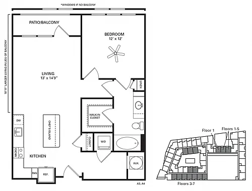 Floor plan Kenan