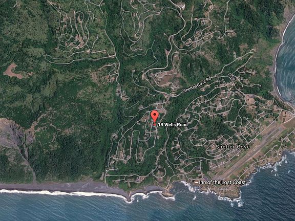 google maps shelter cove