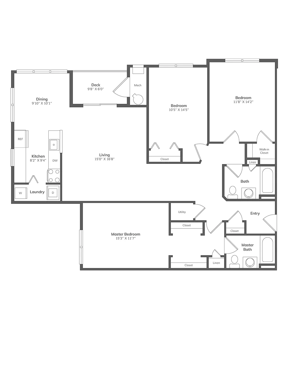 Floor plan C2CR