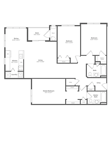 Floor plan C2CR
