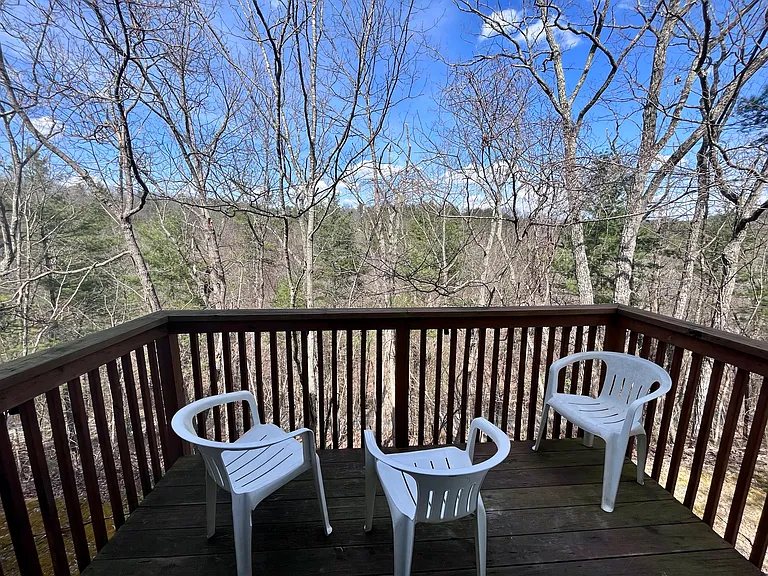 Balcony with nature views