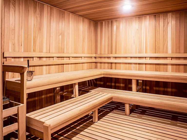 Rejuvenate post-workout in our steam room.