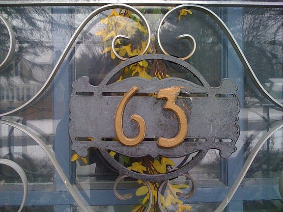 Front Door Number