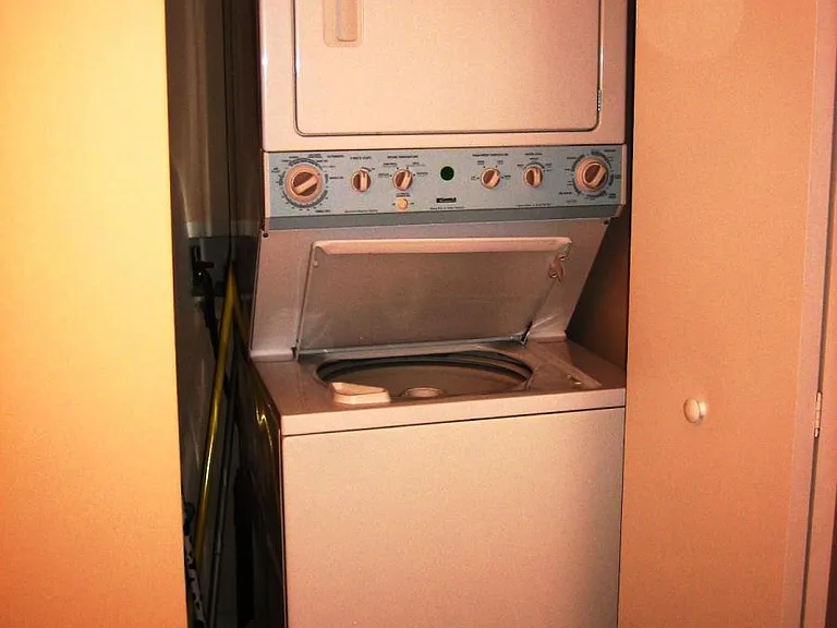 Washer and drier in the unit
