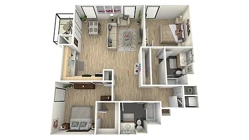 Floor plan B7