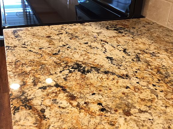 Exotic Granite in Kitchen