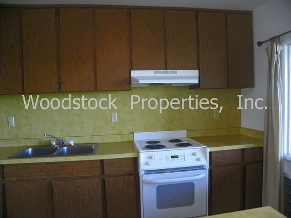 Stove, disposal, dishwasher.