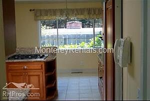 Kitchen overlooking breakfast nook