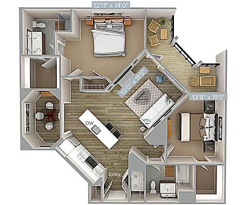 Floor plan B6-1194