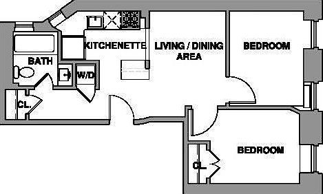 2nd image of 347 E 58th St #2FS