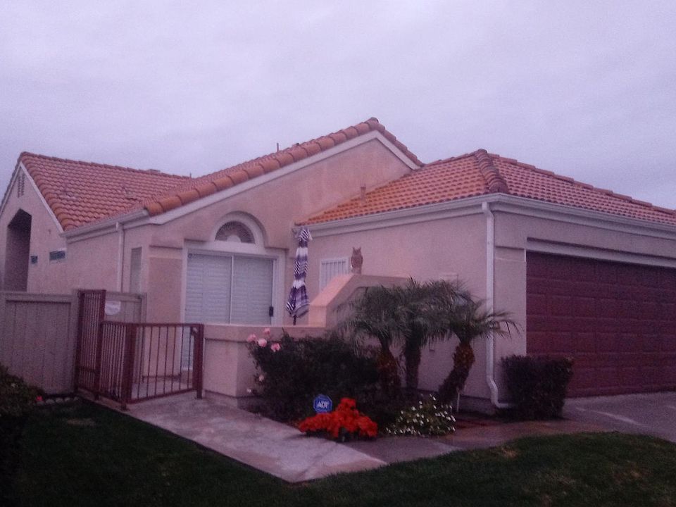 Front patio off master bedroom