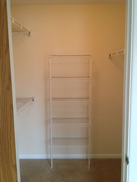 Master Bedroom walk in closet (Closet will have new white pa
