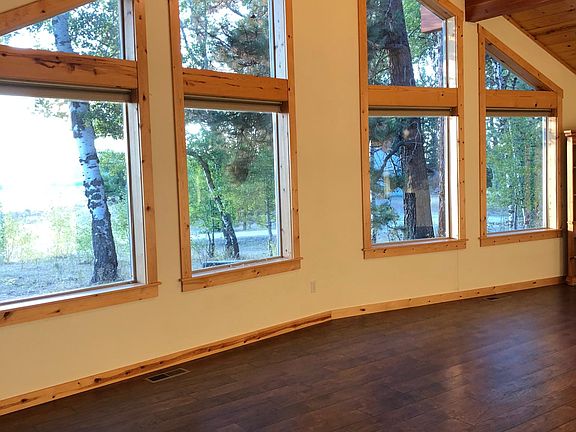 Living Room faces west with views of the valley and mountain