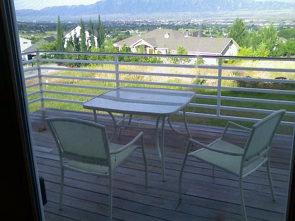 View from back deck
