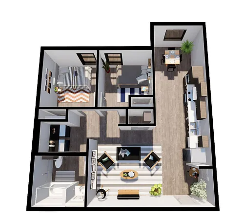 Floor plan B1