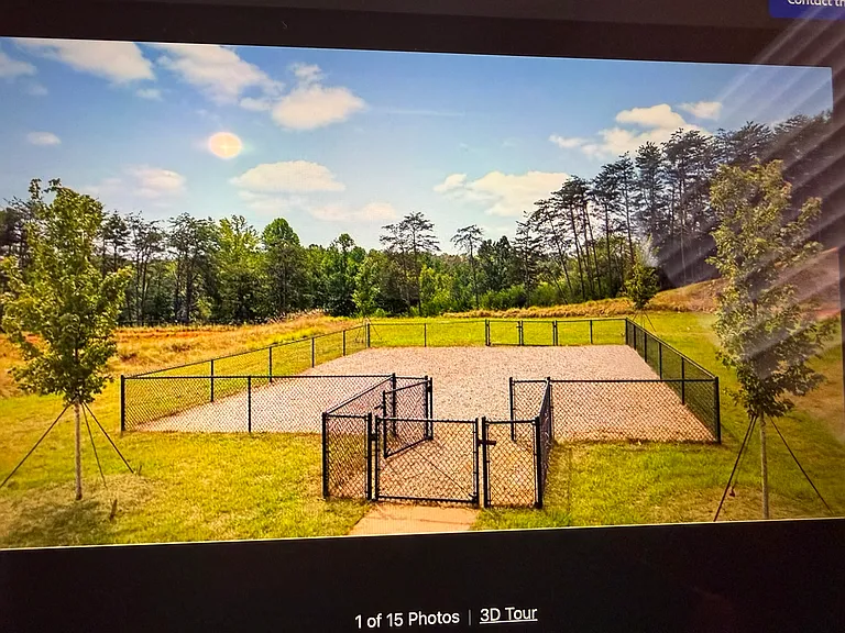 Community dog park