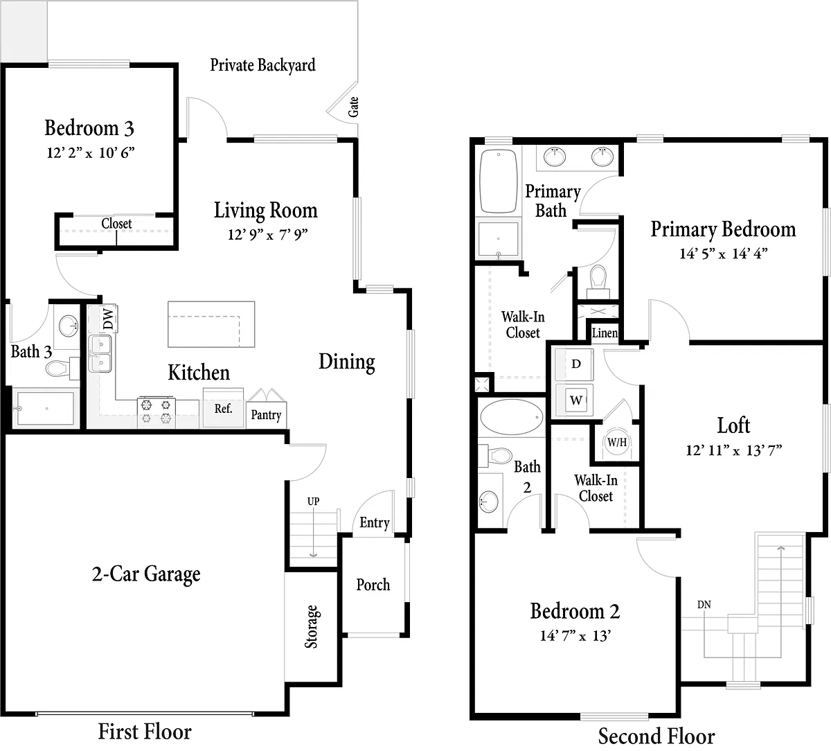 Floor plan C4H
