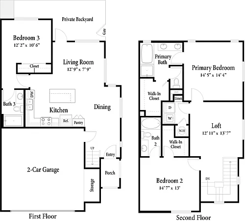 Floor plan C4H