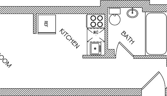 2nd image of 426 W 49th St APT 1C