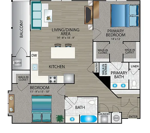 Floor plan Montrose