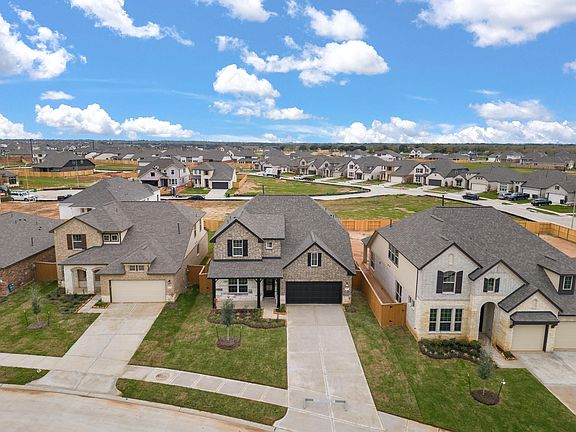 An aerial view of your home, lot and community.