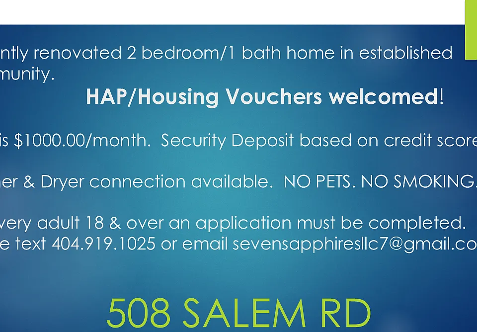 508 Salem Rd